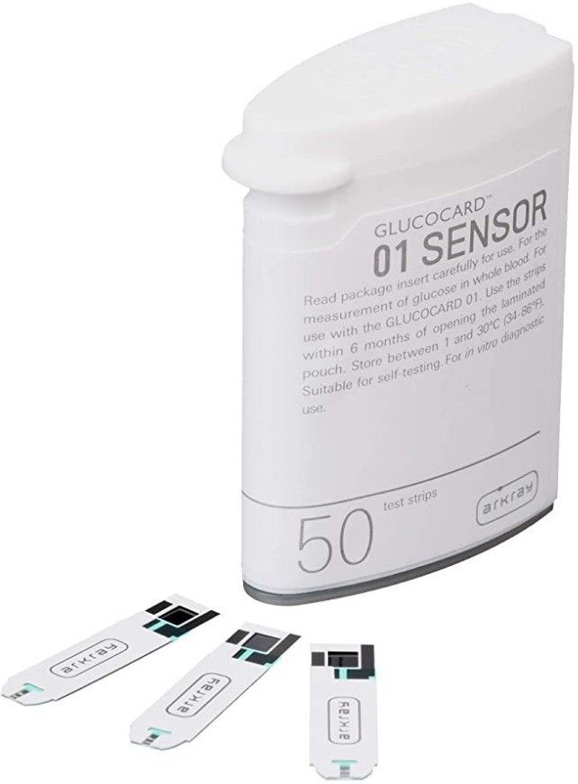 Arkray Blood Glucose meter Strips (Glucocard 01 Mini - Bottle Pack) 50 Glucometer Strips-picture-24