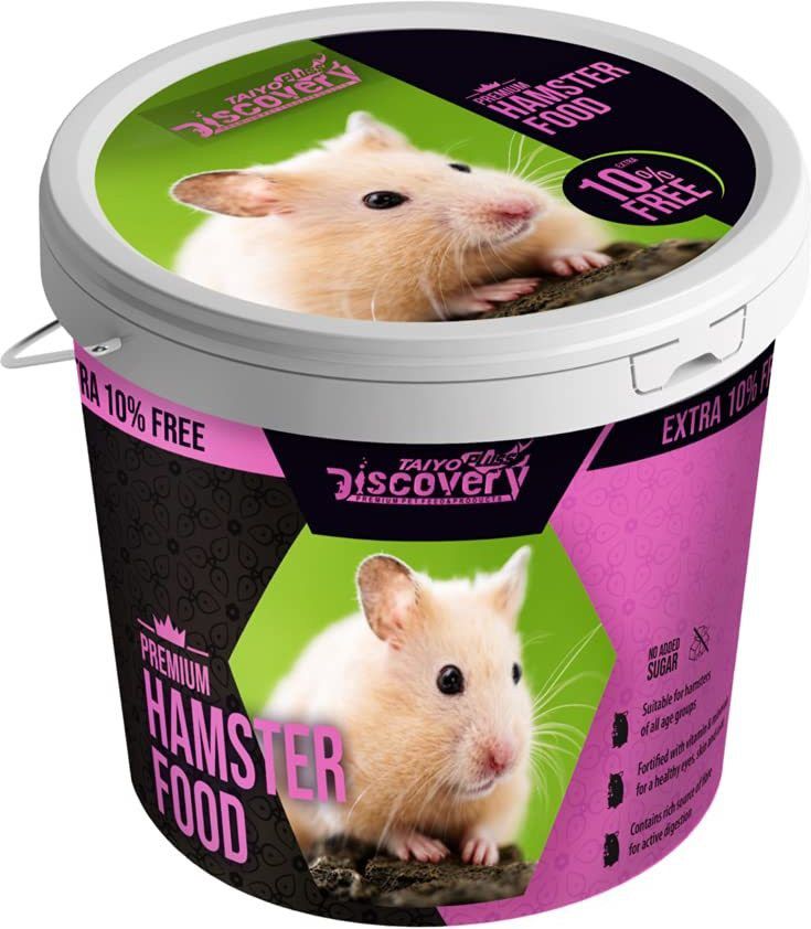 Premium Hamster Food, 1.1 kg ( 1 kg + Extra 10% Free Inside ) Vegetable 1 kg Dry New Born, Young, Senior, Adult Hamster Food-image-45