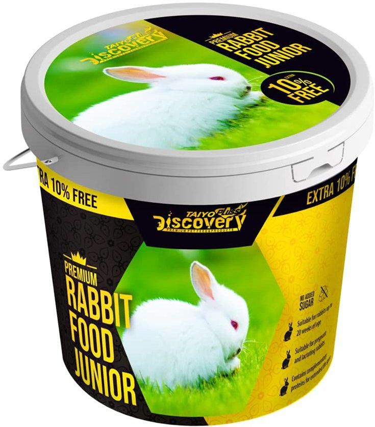 Premium Junior Rabbit Food, 1 kg ( Extra 10% Free ) Vegetable 1 kg Dry New Born, Young Rabbit Food-image-42
