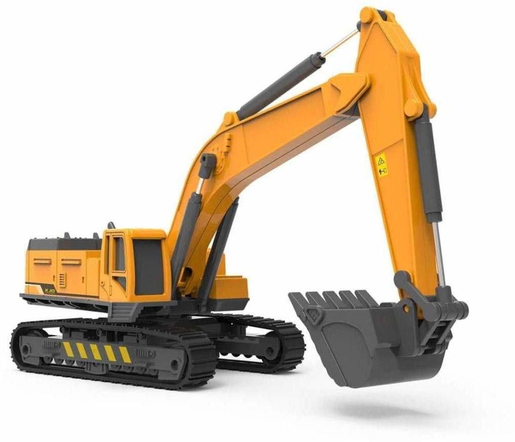 deoxy Construction Unbreakable Excavator JCB Toys Vehicles Friction Powered for Kids-picture-46
