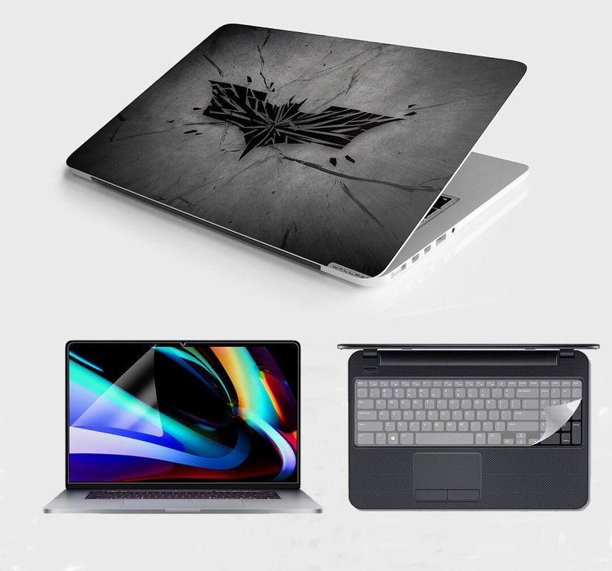SDM 3in1 Combo 15.6 Inch 3m Laptop Skin, Screen Guard, Key Protector Combo Set008 Combo Set-picture-11