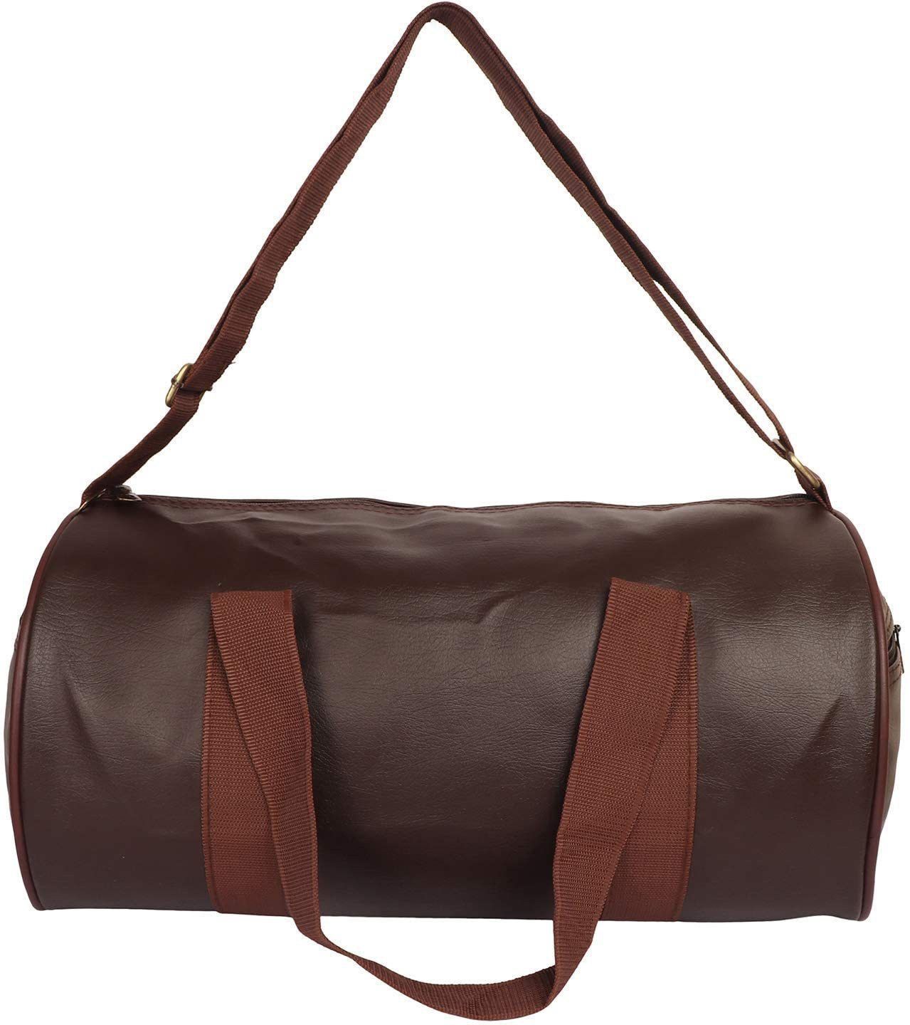 20 L Gym Duffel Bag - BROWN BAG With Trendy Looks - Brown-image-32