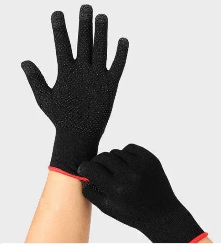 ™PUBG & Free Fire Game Pro Player & Bike Riding Anti-Sweat Mobile Touch Finger Gym & Fitness Gloves