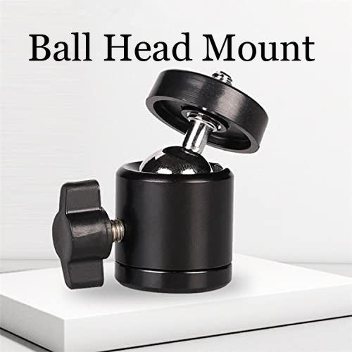 BUFONA 360 Degree Rotating BallHead Tripod Mount Adapter Bracket Camera Mount Holder Tripod Ball Head, Tripod Bracket, Tripod Clamp, Monopod Kit, Tripod Bracket, Tripod-image-13