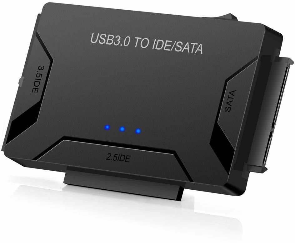 microware USB 3.0 to SATA IDE Hard Drive Adapter for 2.5" 3.5" IDE External SATA HDD SSD USB Adapter-image-11