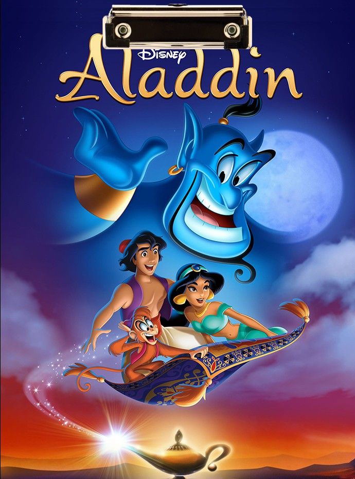Aladdin Reprint Clip Board Exam Pad (14x9.5 Inches)-image-22