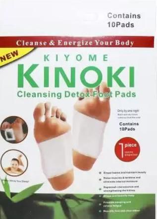 Cleansing Detox Foot Pads, Ginger & salt Foot Patch -10pcs-image-38