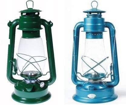 Multicolor Metal Table Lantern