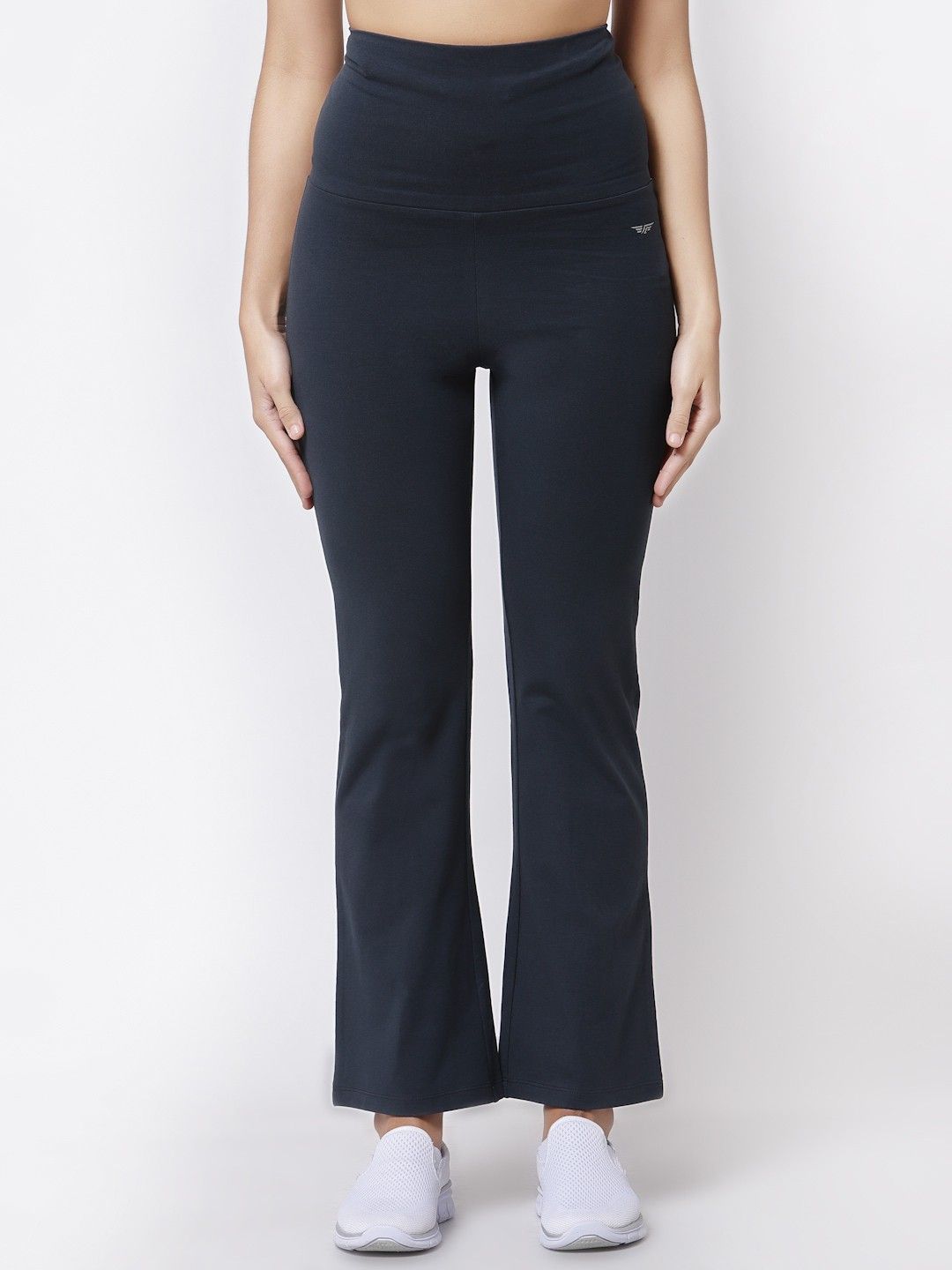 Women Solid Grey Track Pants