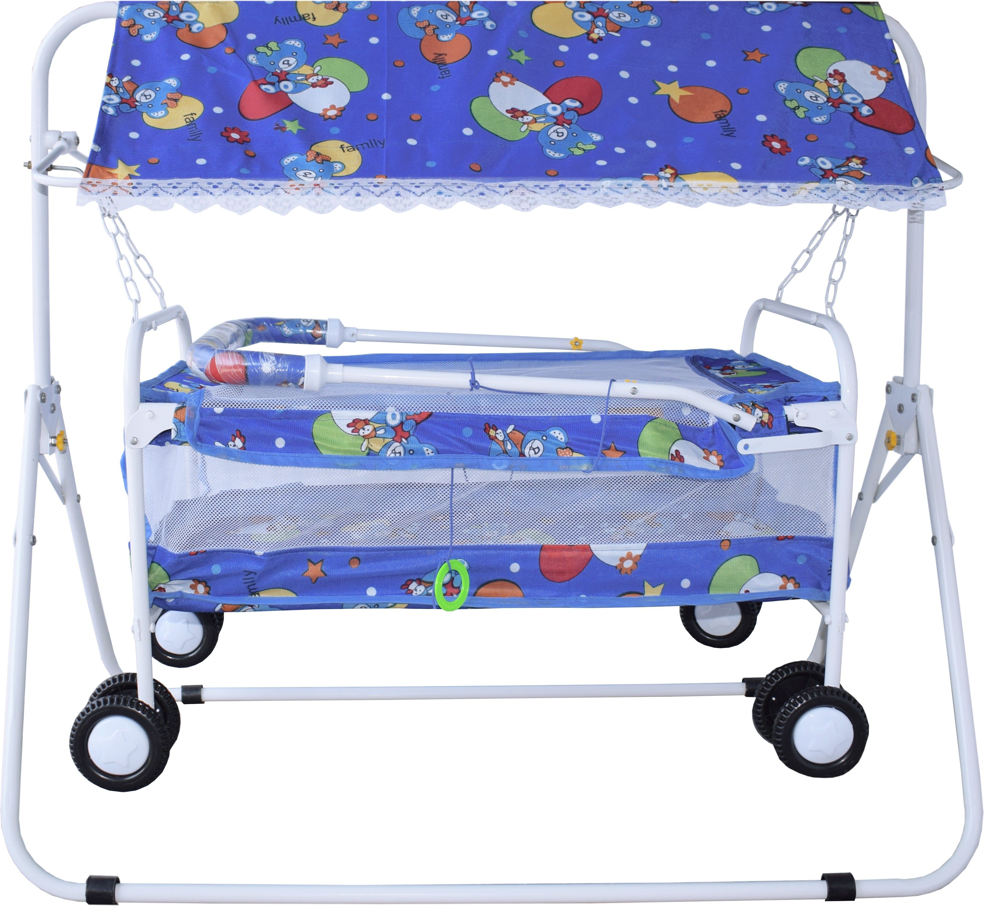 Baby jhula New Born Comfort Baby Cradle, baggi Crib/palna (J6) Bassinet