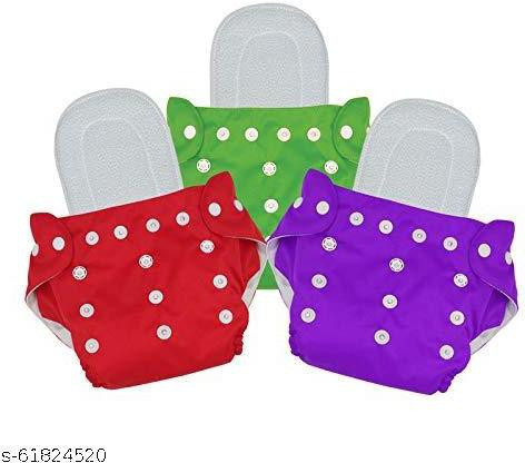 reify Multicolour Button Diapers 3+ 3 White Inserts (Pack of 6 image 1