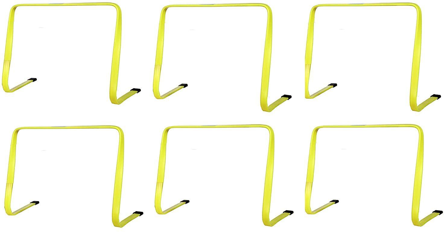 ymd 12" Agility Sports Flat Hurdle for Training, Jumping Drills, Soccer, Football PVC Speed Hurdles-picture-24