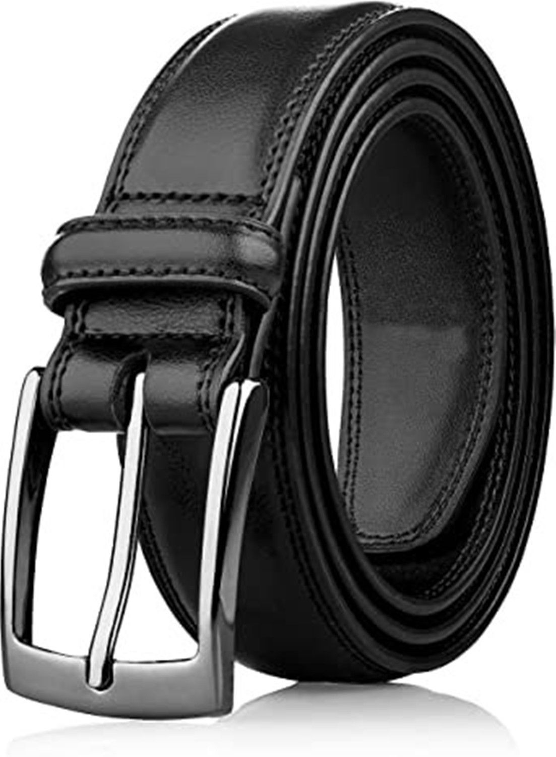 kaezri Men Casual Black Artificial Leather Belt-picture-35