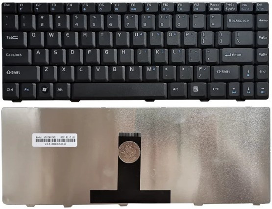 TechSonic Asus F80 F80s F80l F80c F80cr F80q X82 X85 X88 Laptop Keyboard Replacement Key image 1
