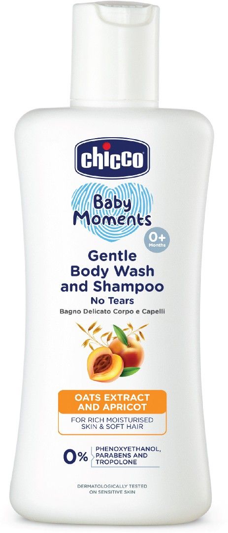 Baby Moments Gentle Body Wash And Shampoo, Paraben and Phenoxyethanol free, 0M+(