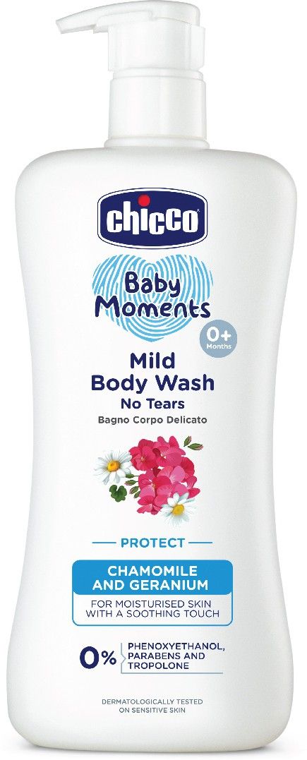 chicco Baby Moments Mild Body Wash Protect, Paraben & SLS Free, Phenoxyethanol free,0M+-picture-8