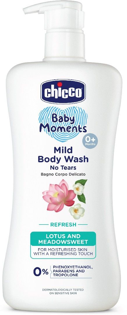 chicco Baby Moments Mild Body Wash Refresh, Paraben & SLS Free, Phenoxyethanol free,0M+-picture-19