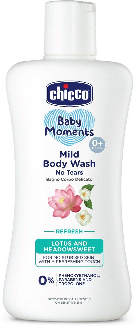 chicco Baby Moments Mild Body Wash Refresh, Paraben &SLS Free, Phenoxyethanol free,0M+-picture-11