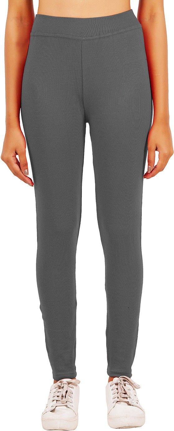 just live fashion Solid Women Grey Tights-picture-10