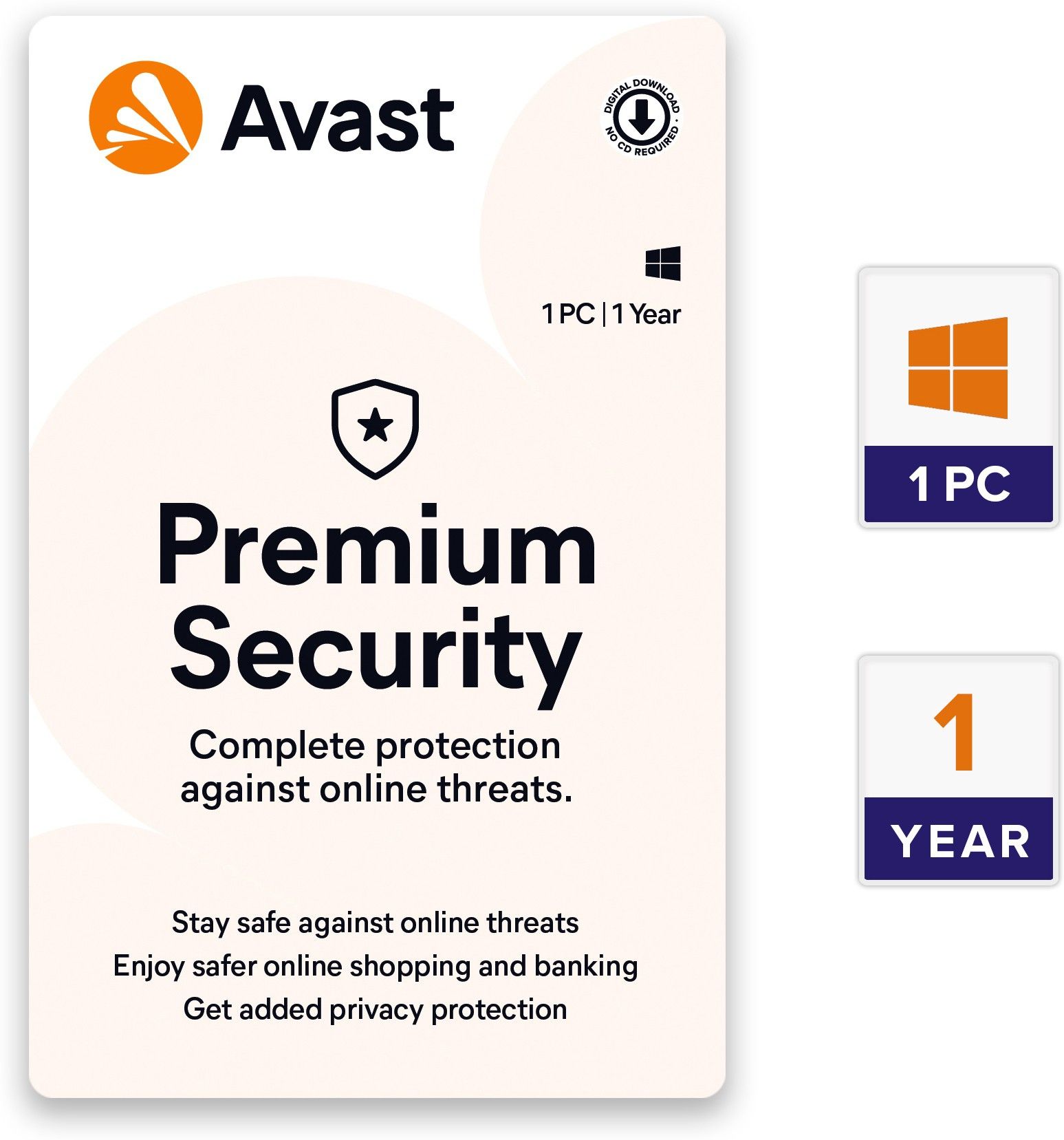 Avast Anti-virus Pro (Premium Security) 1 PC PC 1 Year Premium Security (Email Delivery - No CD)-picture-25
