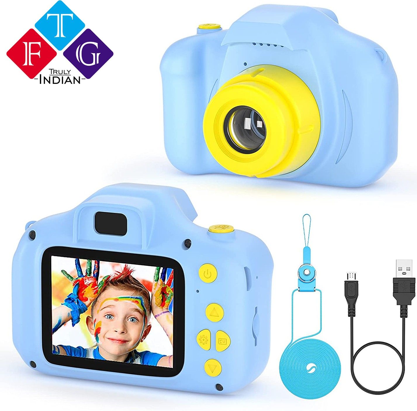 TFG Full HD 1080P Digital Camera Portable 2.0 Display Screen For Kids Security Camera-picture-48