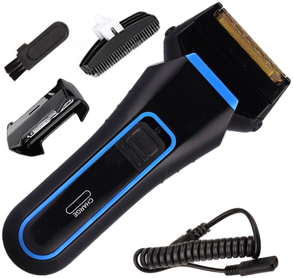 SPF Mens Electric beard Rechargeable Razor,trimmer Double Blade shaving machineShaver For Men-image-48