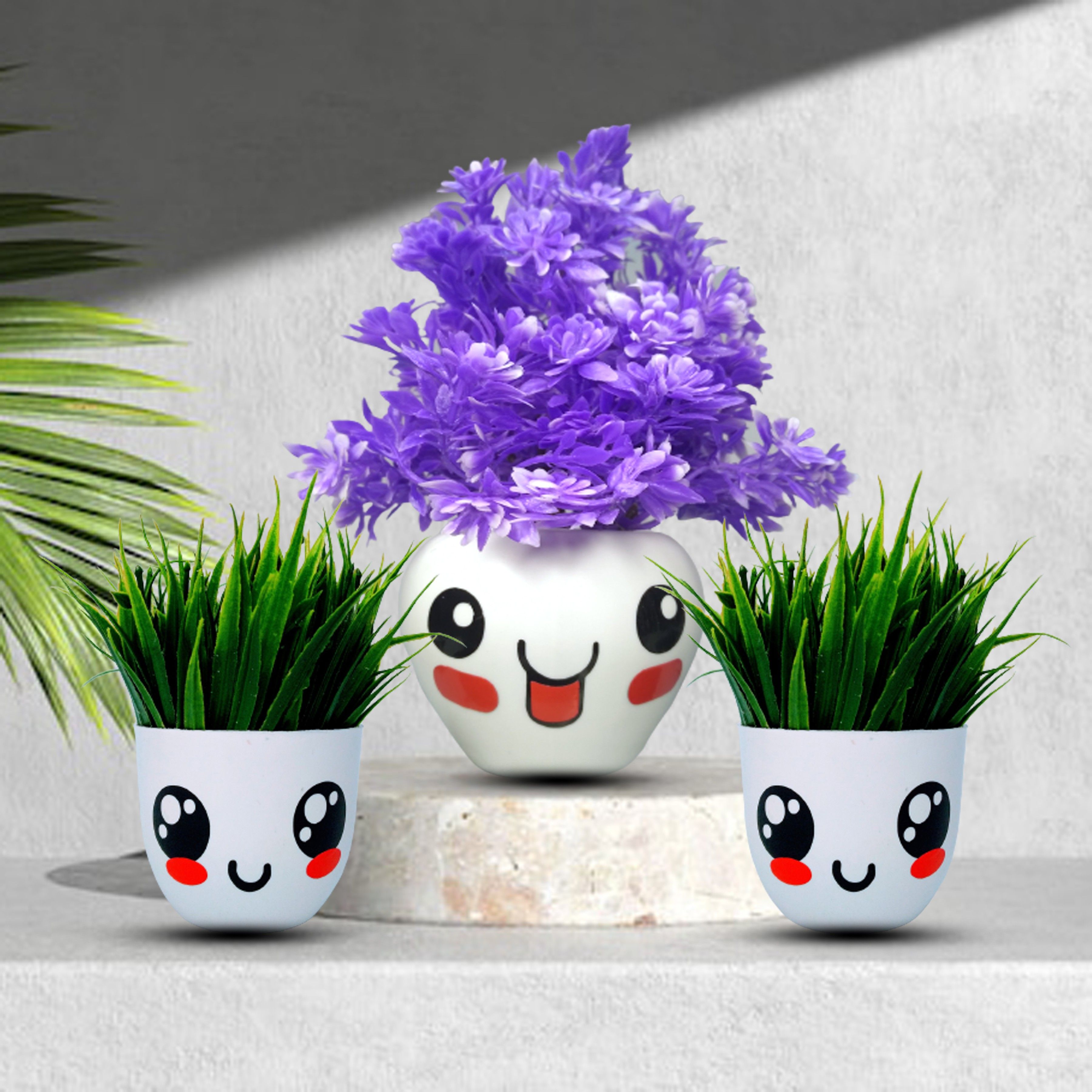 Plants for Office Decoration Artificial Plant with Pot Bonsai Wild Artificial Plant with Pot-image-43
