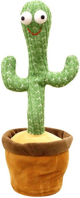 haulsale Dancing Talking Cactus Plush Toy, Wriggle, Singing, Repeats What You Say-194-picture-13