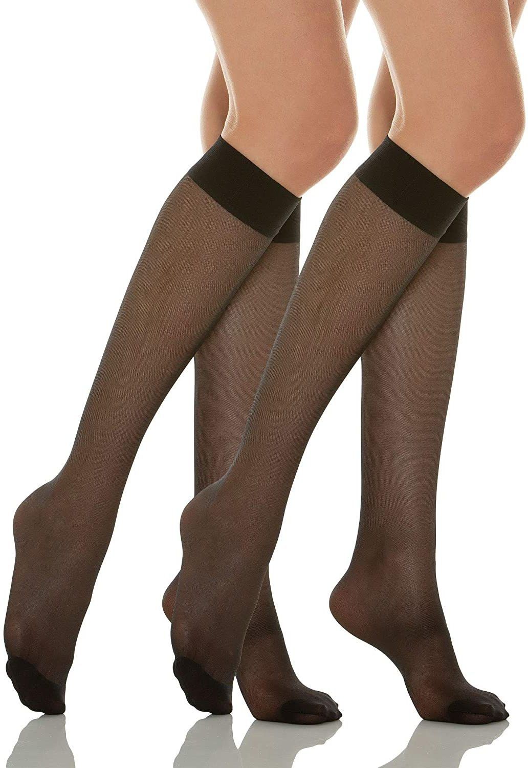 Women Solid Knee High-image-12