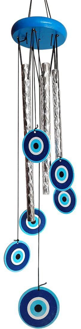 synlark Wooden Wind Chimes for Home Balcony Garden Positive Energy, Home Decoration Wood, Aluminium, Plastic Windchime-picture-45