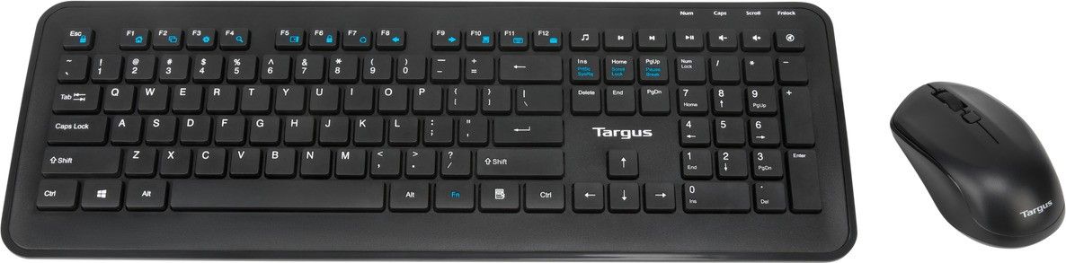 Targus AKM610AP Keyboard & Mouse Wireless Standard Desktop Keyboard Compatible with Desktop, Laptop, Mac multimedia_keys-image-3
