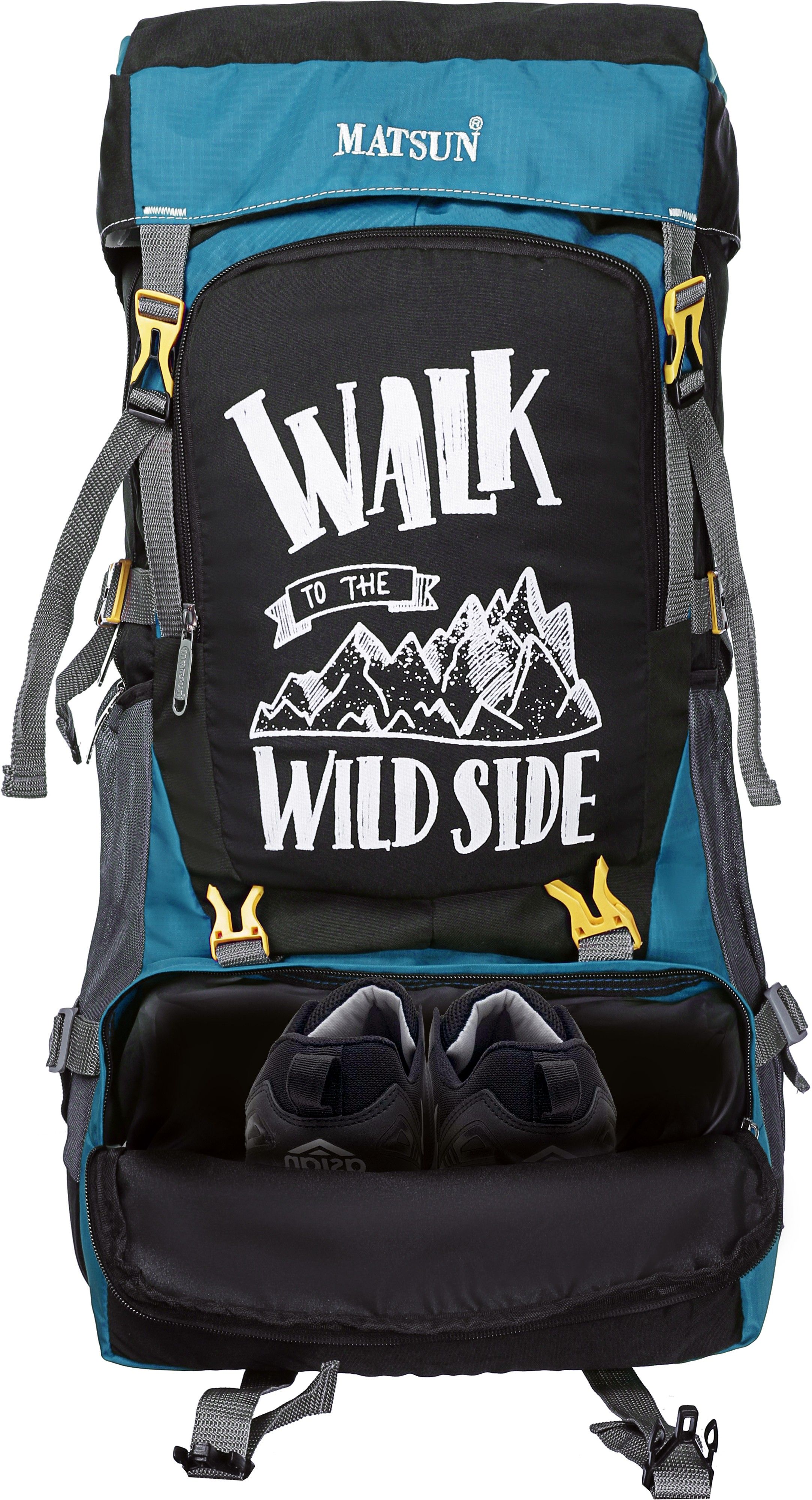 65 L Polyester Travel Outdoor Hacking Bags, Mountain Trekking For Men And Women Rucksack- 65 L-image-45