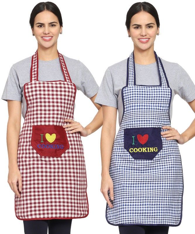 Cotton Chef's Apron - Free Size-image-10