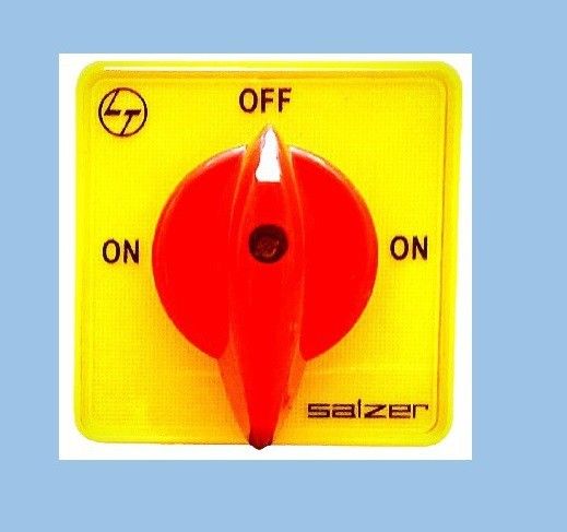 Salzer (L&T) 16A 61196 Cam Operated Rotary Switch S16 B13, 4 Pole ON - OFF 90'-picture-11