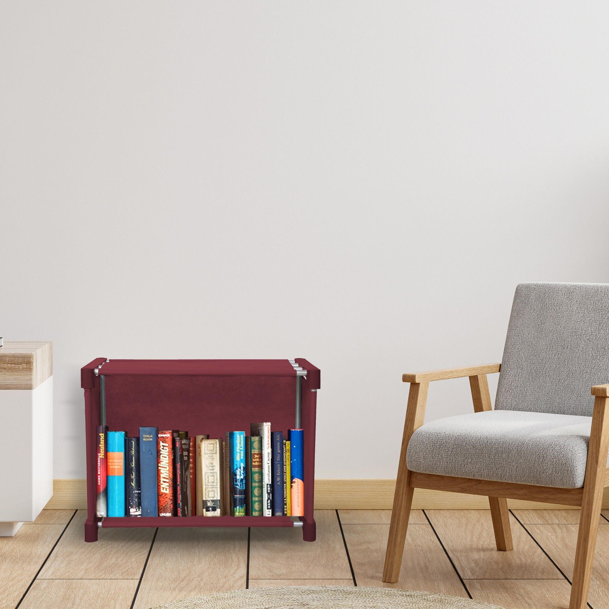 Metal Open Book Shelf-image-38