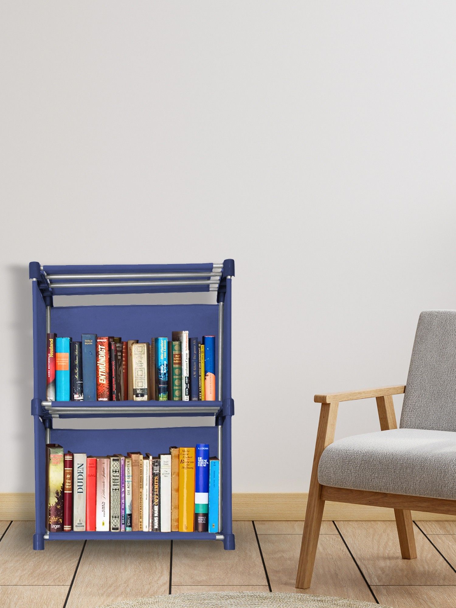 flipkart perfect homes studio Metal Open Book Shelf-picture-15