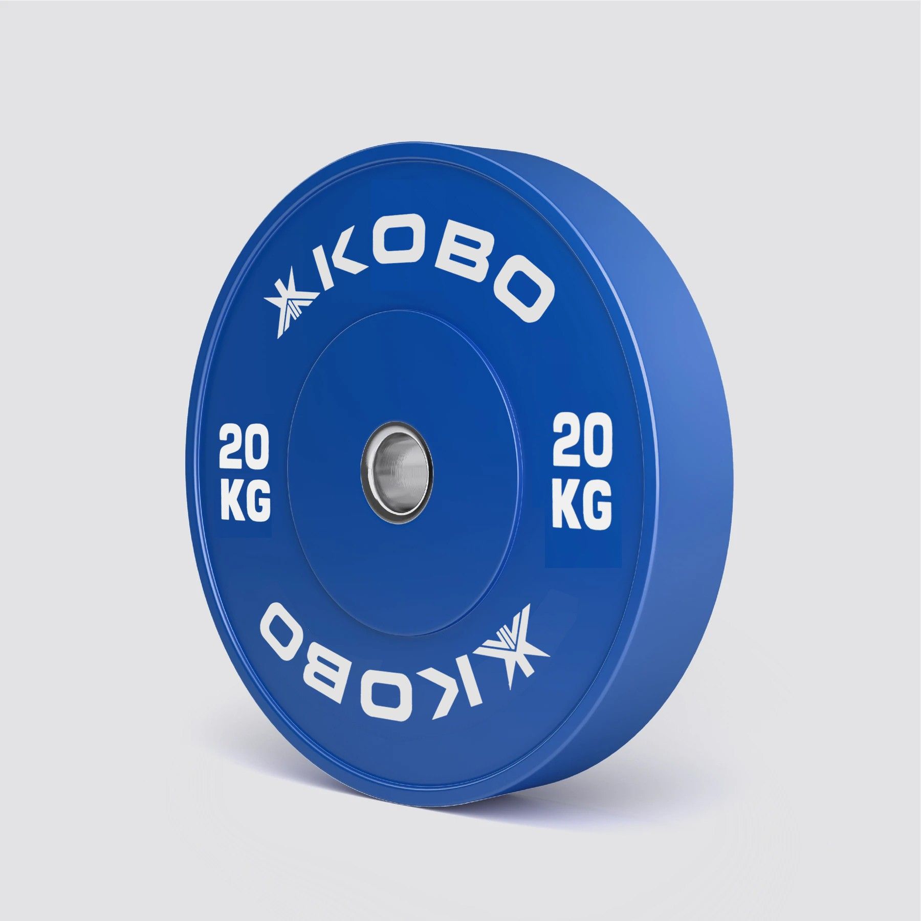20 kg Bumper Plate / Coloured Rubber Olympic Weight Plate 20 Kg x 2 = 40 Kg (IMPORTED) Home Gym Combo-image-7