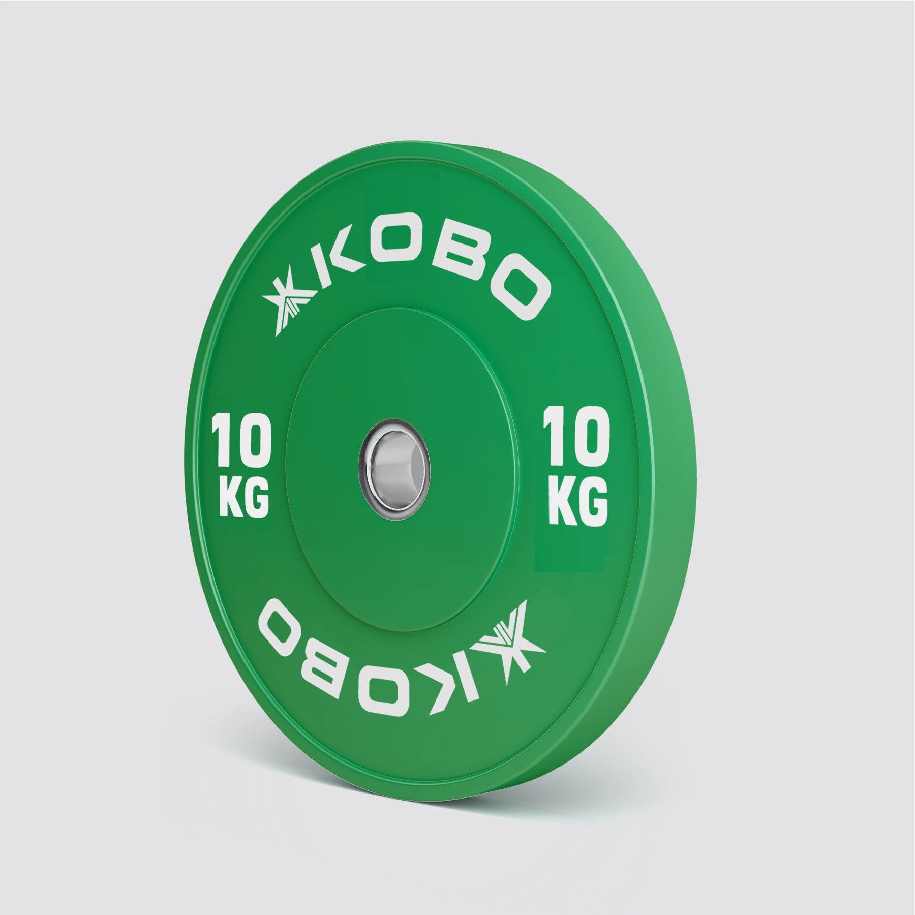 10 kg Bumper Plate / Coloured Rubber Olympic Weight Plate 10 Kg x 2 = 20 Kg (IMPORTED) Home Gym Combo-image-4