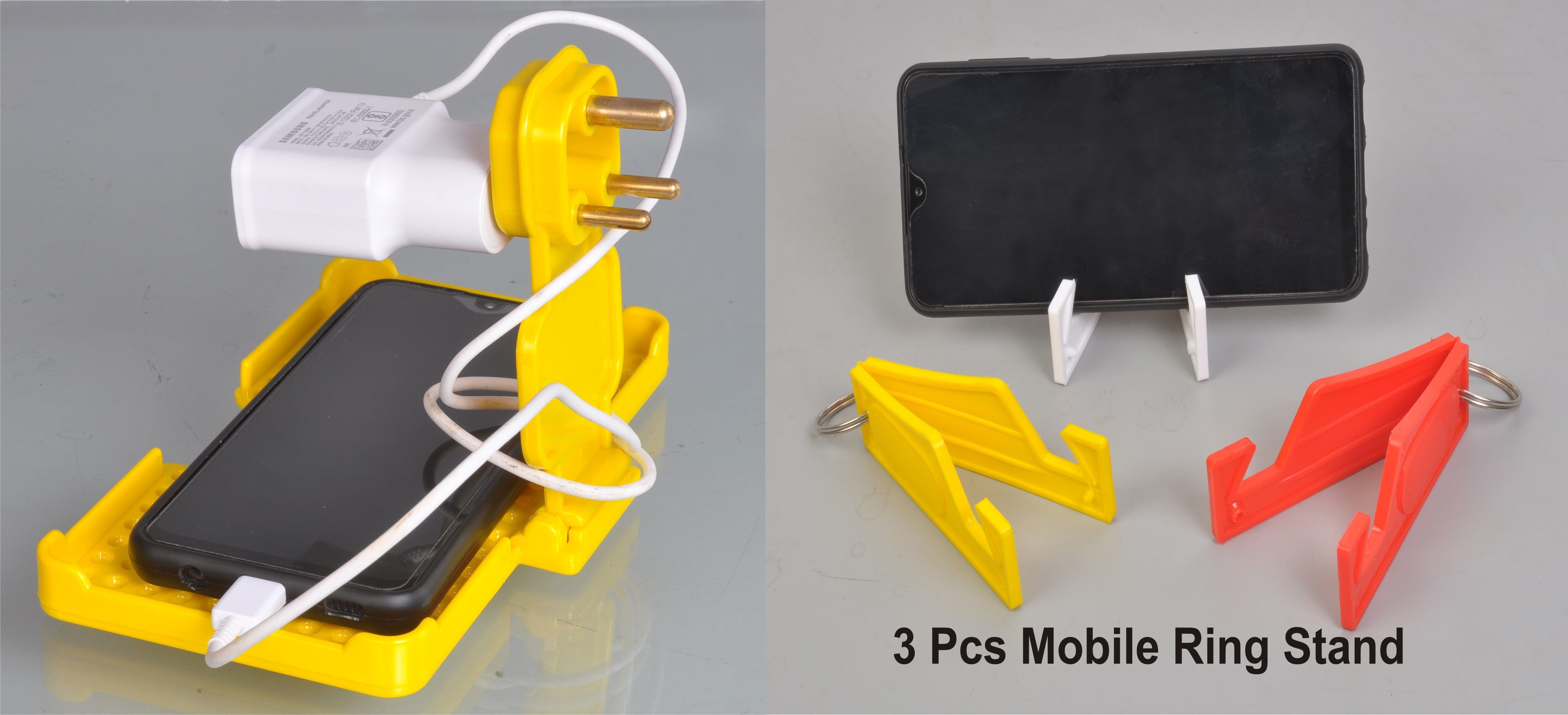Vkunj Mobile Holder Charging Pad & 3 Mobile Ring Stand Charging Pad-picture-22