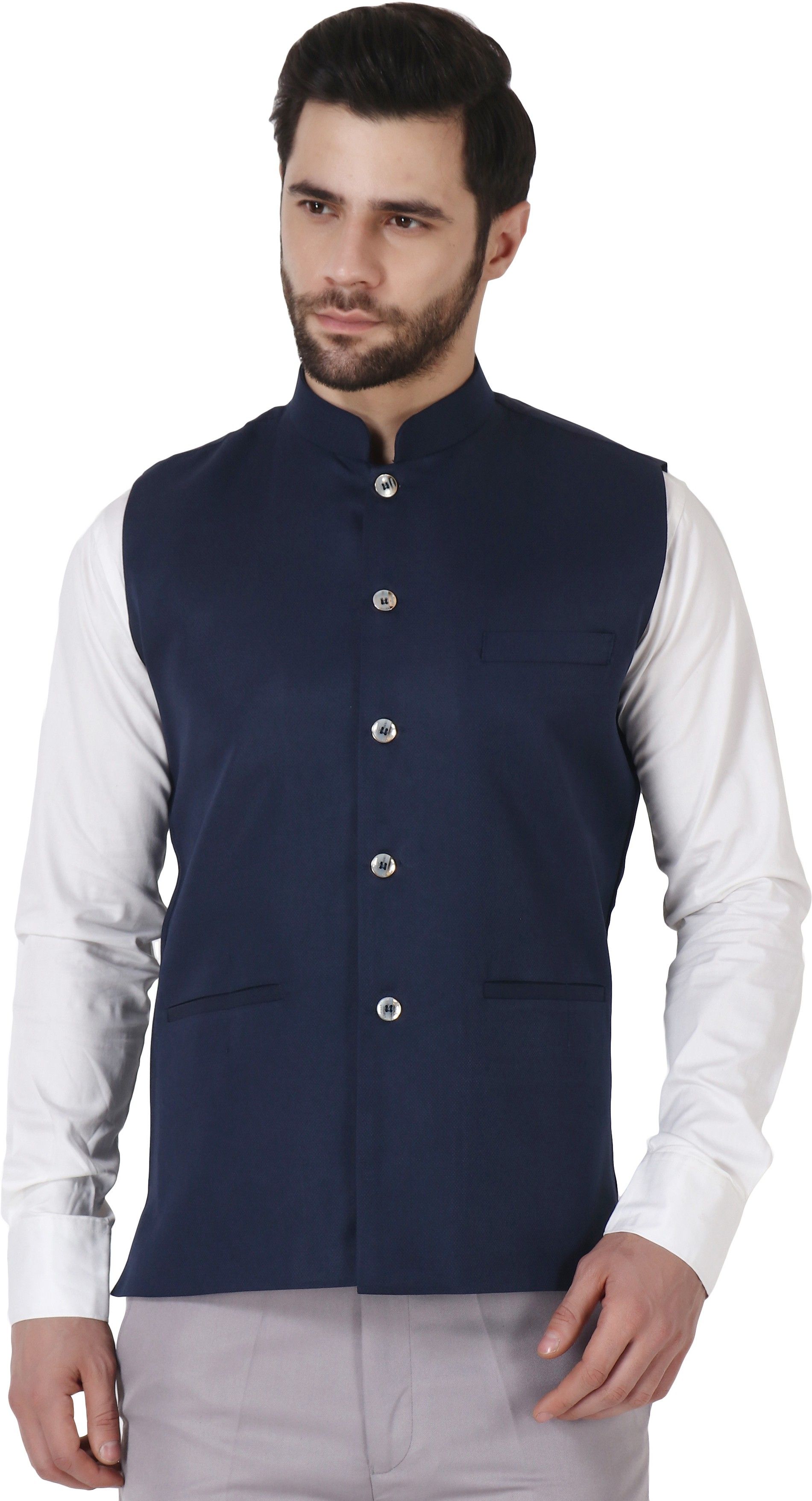 sylzon Solid Men Waistcoat-picture-19