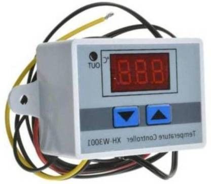 Real Instruments Digital Thermostat W3001 LED Temperature Controller 220V AC 10A Probe Incubator Multipurpose Controller