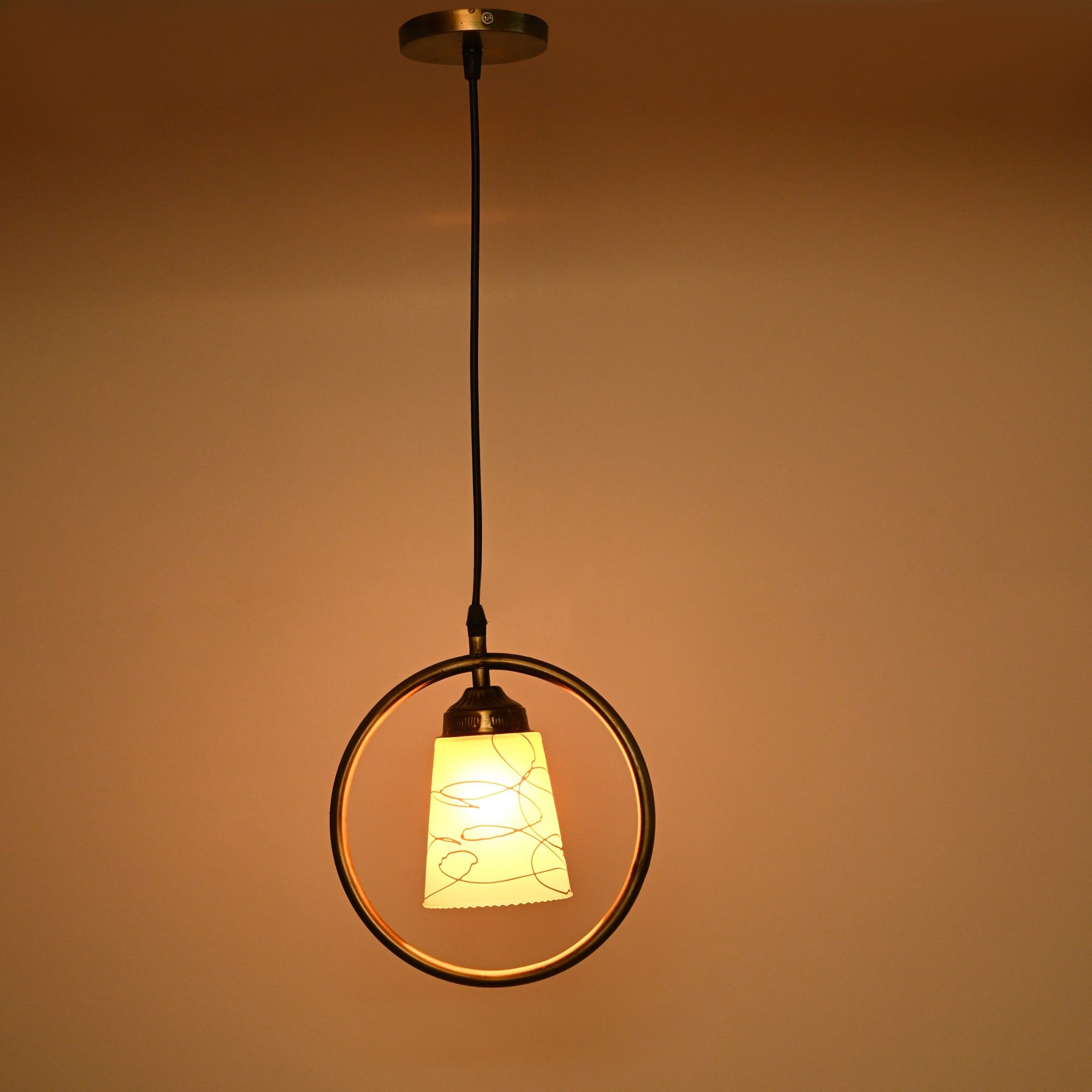 afast Designer Lighting Effects Ceiling Lamp With Metal Ring & Fixture Pendant Lamp Ceiling Lamp-picture-35