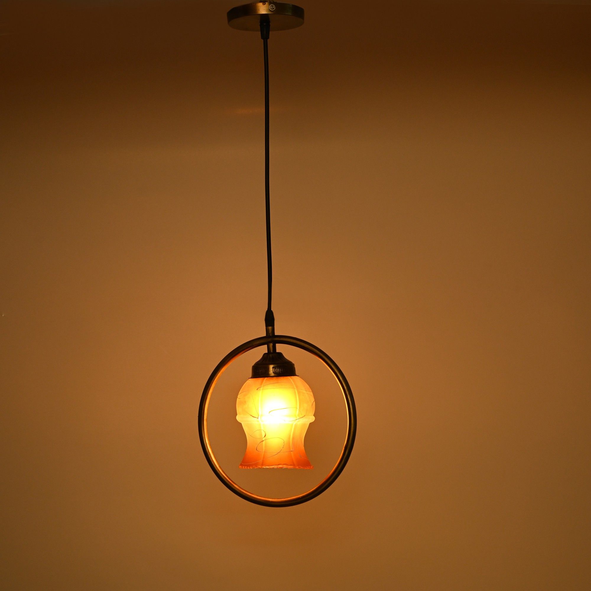 afast Designer Lighting Effects Ceiling Lamp With Metal Ring & Fixture Pendant Lamp Ceiling Lamp-picture-34