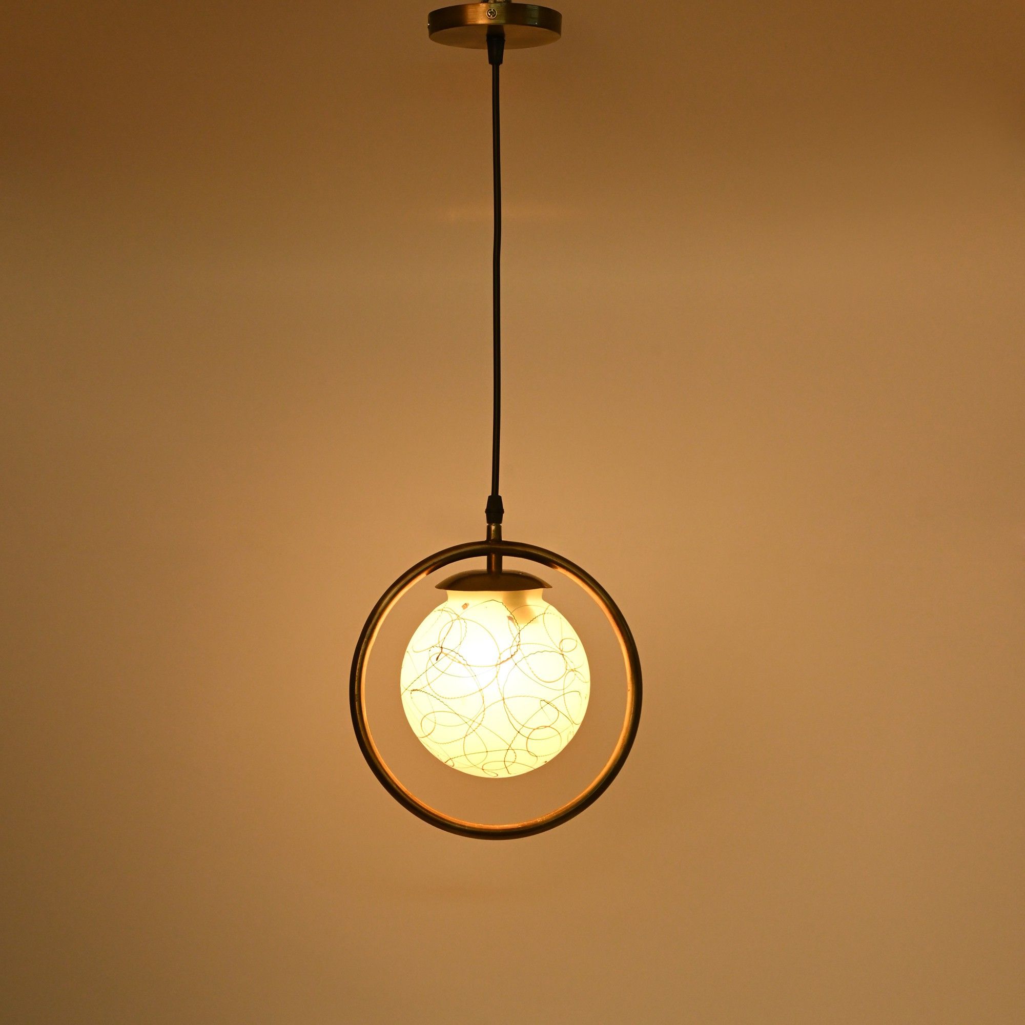 afast Designer Lighting Effects Ceiling Lamp With Metal Ring & Fixture Pendant Lamp Ceiling Lamp-picture-33
