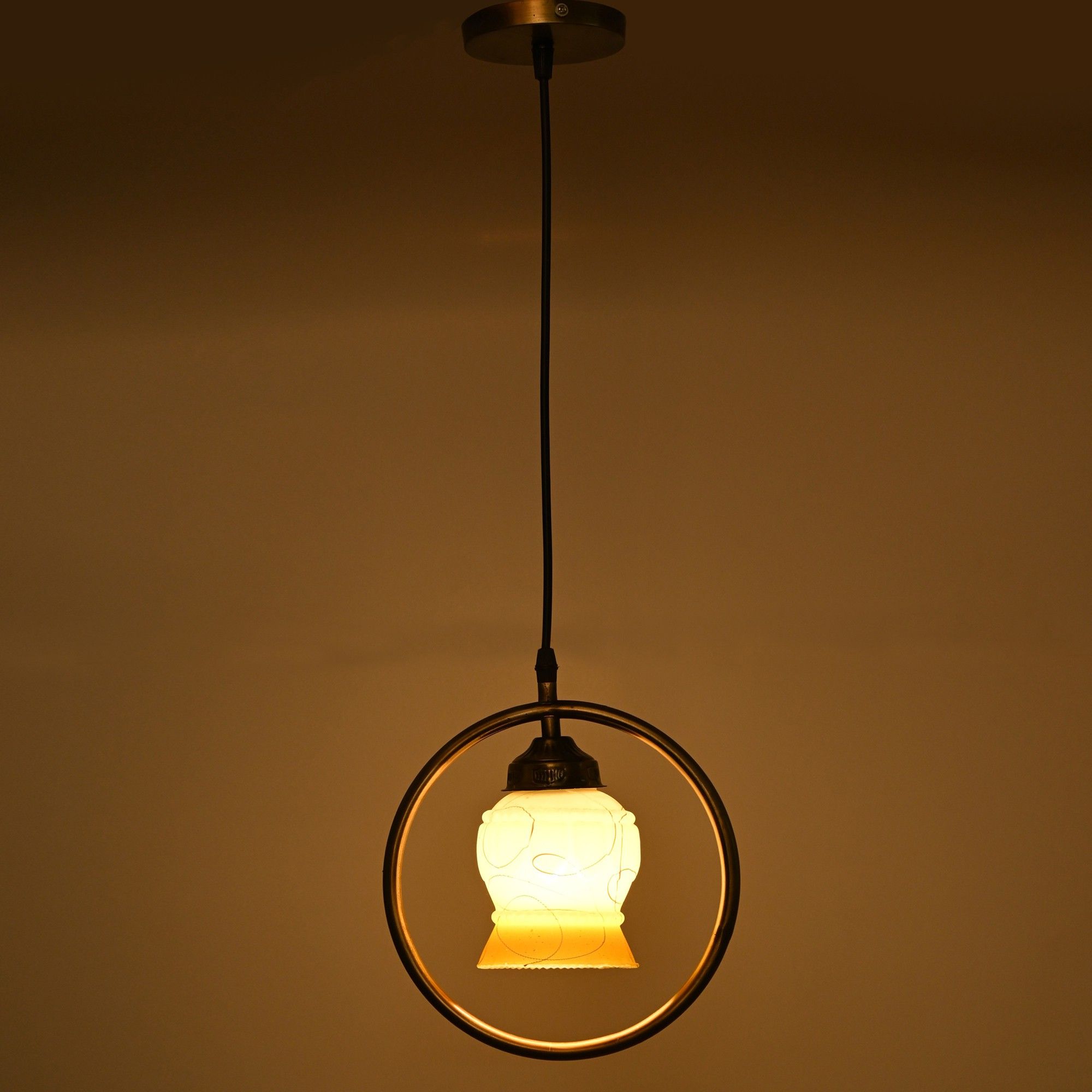 1st time Ceiling Light Hand Decorated Glass Shade, With All Fitting & Fixture Set of 1 Pendant Lamp Ceiling Lamp-picture-37