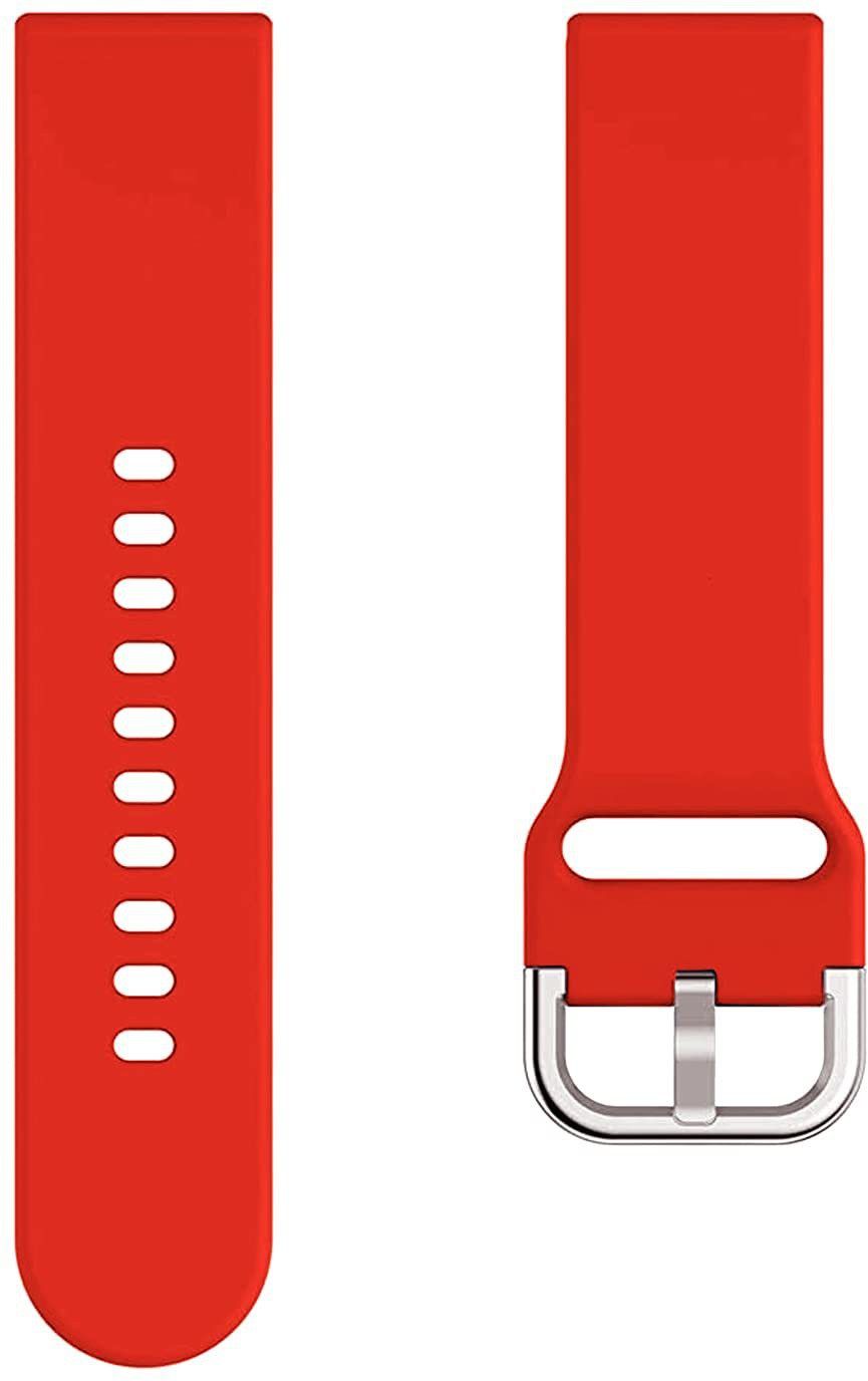 Priavy Smart watch band strap belt 22mm for ladies/Mens Silicon silver buckel 22 mm Silicone Watch Strap-image-41