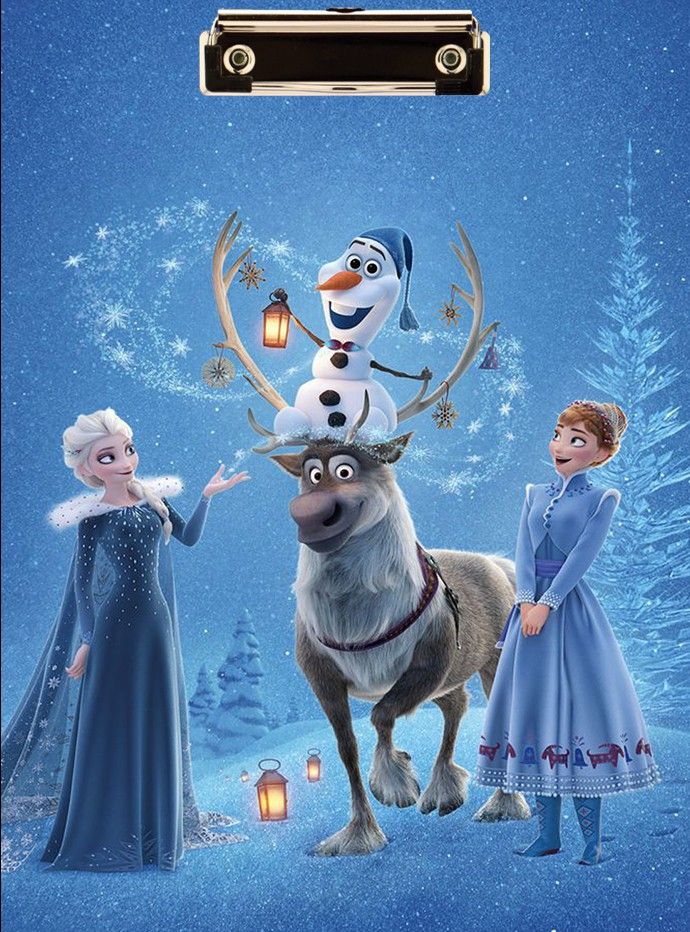 Olaf's Frozen Adventure Reprint Clip Board Exam Pad (14x9.5 Inches)-image-6