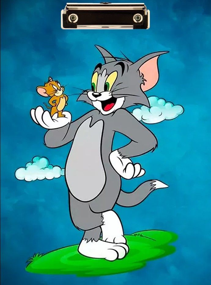 Tom&Jerry Digital Reprint Clip Board Exam Pad (14x9.5 Inches) Premium Quality-image-18