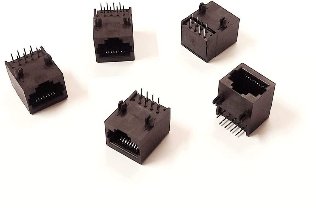 ERHIndia (Pack of 5 Pcs) RJ45 Cat6 Lan Female Socket Connector Lan Adapter-picture-44