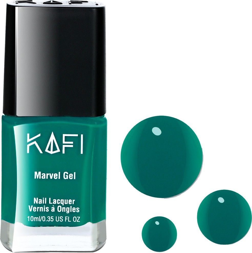 Gel Effect Nail Polish- Long lasting, Non Toxic, High Shine, Vegan, 10-Free Formula, SalonPro-(Turquoise) Nights of Northern Lights-image-47
